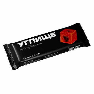 Углище 25мм, 12шт/уп - уголь для кальяна
